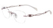Line Art Eyeglasses XL 2166 Violet/VO