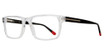 ECKO Unltd Eyeglasses ECKO707 Crystal/CRYSTAL