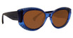 Badgley Mischka Eyeglasses Frederique Sapphire/SPH
