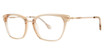 Lilly Pulitzer Eyeglasses Brightlee Crystal Gold/GO