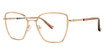 kensie Eyeglasses Bewitch Gold Feather/YG