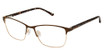 Superflex Eyeglasses SF-622 BROWN GOLD/M102