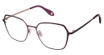 FYSH Eyeglasses FYSH 3701 EGGPLANT LILAC/M207