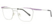 HeadLines Eyeglasses HL-1527 SHINY GUN/PURPLE/C1