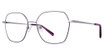 Vivid Eyeglasses VIVID 411 purple/gunmetal