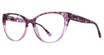 Vivid Eyeglasses SPLASH 88 purple marble