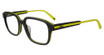 Fila Eyeglasses VFI303 Black/ Yellow