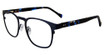 Lucky Brand Eyeglasses VLBD319 Navy