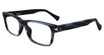John Varvatos Eyeglasses VJV430 BLUE HORN