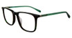 Fila Eyeglasses VFI394 Green Havana