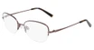 Flexon Eyeglasses FLEXON W3037 SHINY BROWN/205