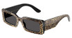 DOLCE & GABBANA Eyeglasses DG4416 TOP LEO ON BLACK/316387