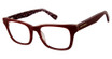 Isaac Mizrahi New York Eyeglasses IM 30064 Burgundy/BU