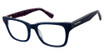Isaac Mizrahi New York Eyeglasses IM 30064 Navy/NV