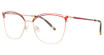 MIA RAE Eyeglasses AYLA RED / ROSE GOLD
