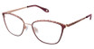 FYSH Eyeglasses FYSH 3705 EGGPLANT ROSE GOLD/M207