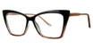 Modern Times Eyeglasses SUPPORT black/brown fade