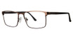 Modern Times Eyeglasses ACCELERATE matte brown