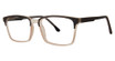 Modern Plastics II Eyeglasses RESPOND brown matte