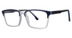 Modern Plastics II Eyeglasses RESPOND navy matte