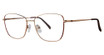 Modern Metals Eyeglasses DAYLIGHT burgundy/gold