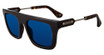 Police Eyeglasses SPLF71 Dark Havana 722B
