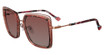 Yalea Eyeglasses SYA085 Red Havana 0A39