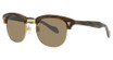 AO Eyewear Eyeglasses Sirmont Chocolate Gold/2