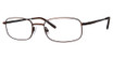 Adensco Eyeglasses AD 108/N BROWN/009Q
