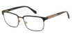 Fossil Eyeglasses FOS 7146/G BLKANTGLD/00UH