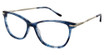 Exces Eyeglasses EXP171 BLUE-SILVER