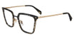 Police Eyeglasses VPLG25 Striated Grey 0301