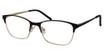 Eco Eyeglasses DAISY BLACK/GOLD/BGLD