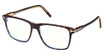 Tom Ford FT5817-B coloured havana/055