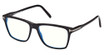 Tom Ford Eyeglasses FT5817-B shiny black/001
