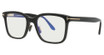 Tom Ford Eyeglasses FT5853-D-B shiny black/001