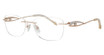 Mademoiselle Eyeglasses MADEMOISELLE MM9312 Gold/C1