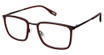 Evatik Eyeglasses EVATIK 9252 CRIMSON BLACK/S406