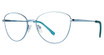 Value Eyeglasses METALFLEX 1047 shiny blue