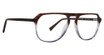 Trina Turk Eyeglasses Alvaro Brown Aqua/BAQ
