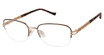 Tura Eyeglasses R701 brown/ gold/BRN