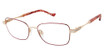 Tura TE281 burgundy/gold/BUR