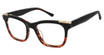 L.A.M.B. Eyeglasses LA111 black horn fade/BLK