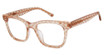 L.A.M.B. Eyeglasses LA111 rose/crystal/BLS