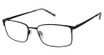 Geoffrey Beene Eyeglasses G476 Dark Gunmetal/Black/BLK