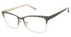 L.A.M.B. Eyeglasses LA122 black/gold/BLK