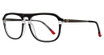 ECKO Unltd Eyeglasses ECKO708 Black/Crystal/BLACK/CRYSTAL