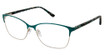 Superflex Eyeglasses SF-626 EMERALD SILVER/S216