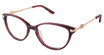 Superflex Eyeglasses SF-625 BURGUNDY ROSE GOLD/S406
