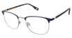 Evatik Eyeglasses EVATIK 9255 BLUE HORN/M201